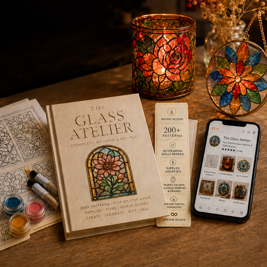 The Glass Atelier Method™ + 4 PREMIUM GIFTS 🎁